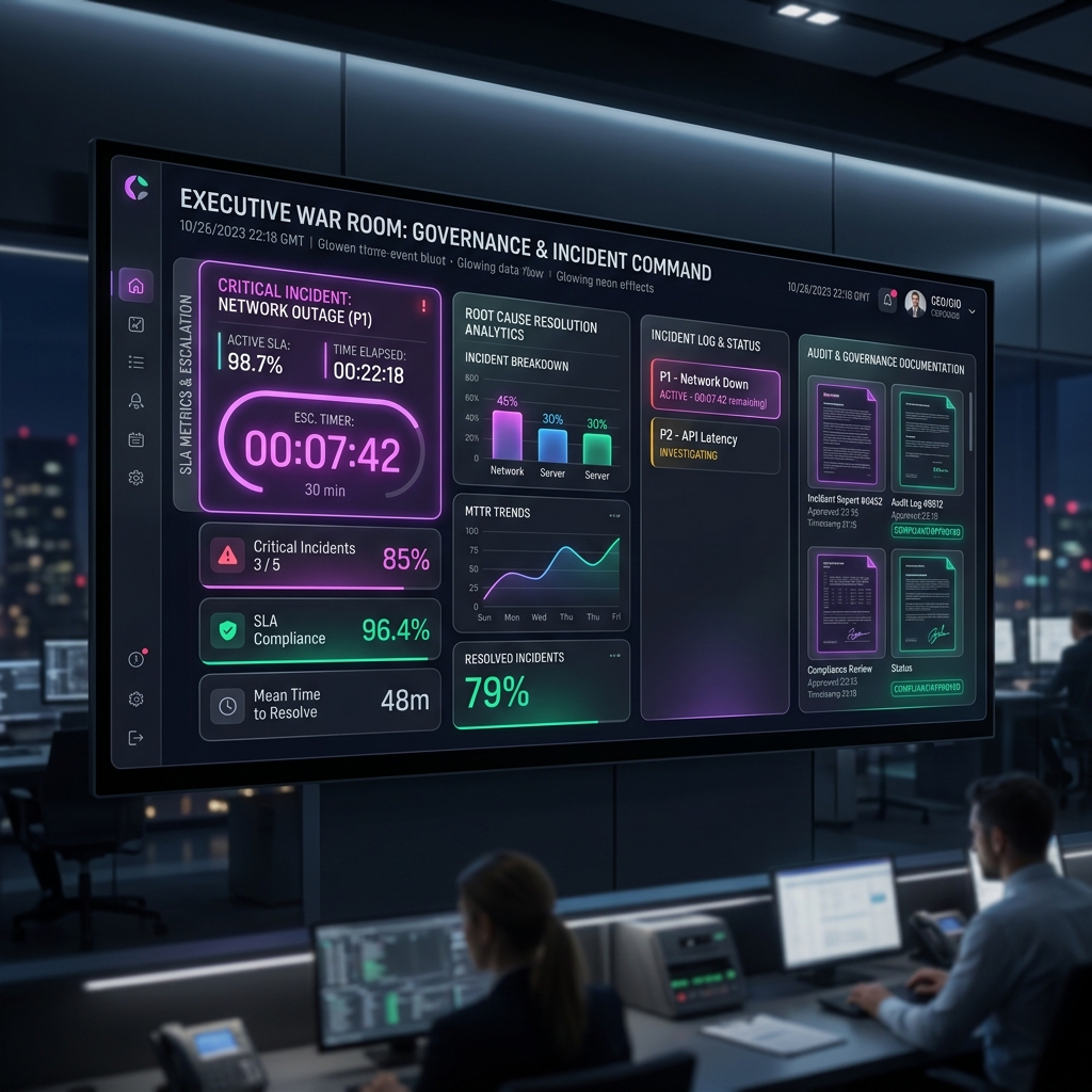 War Room Governance Dashboard